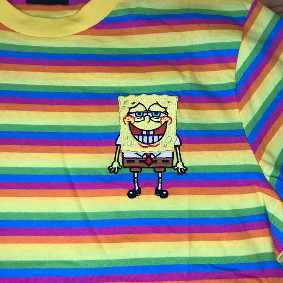 SpongeBob SquarePants T Shirt By Nickelodeon Men’s - Picture 2 of 5